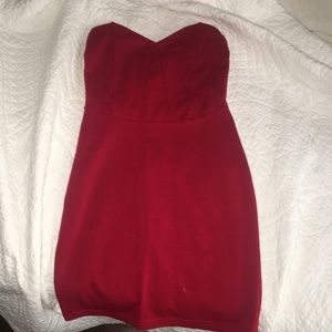 TOBI red dress